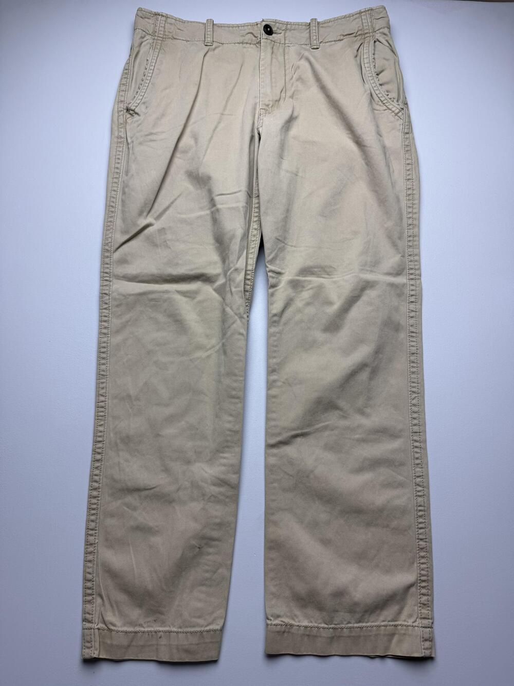 American Eagle Outfitters Pants Mens 36x34 Beige Chino Straight Casual Workwear